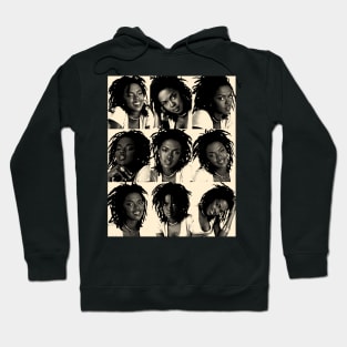 Lauryn Hill Fugees The Famous Vintage Retro Rock Rap Hiphop Hoodie